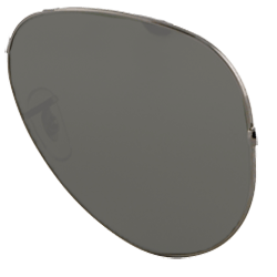 Sonnenbrillen mit grauen Gläsern