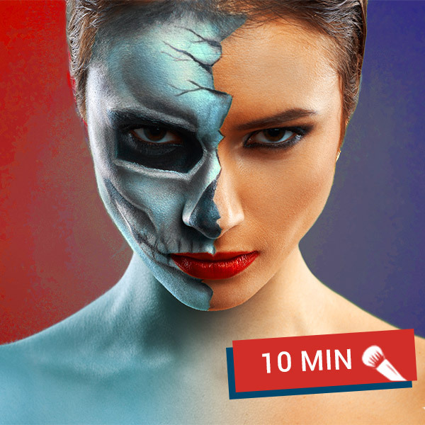 Last Minute: De eenvoudige en snelle Halloween make-up ideeën