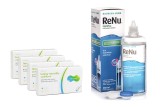 Lenjoy Monthly Comfort (12 Linsen) + ReNu MultiPlus 360 ml mit Behälter 27818